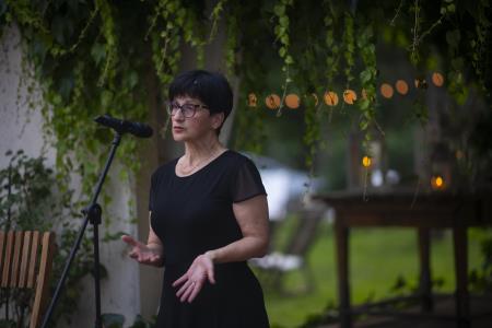 V imenu nagrajencev je nekaj besed povedala Ivana Leskovec